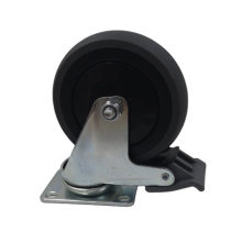 Industry 3'' 4'' 5'' Conductive Anti static ESD Swivel Wheel Caster With Brake